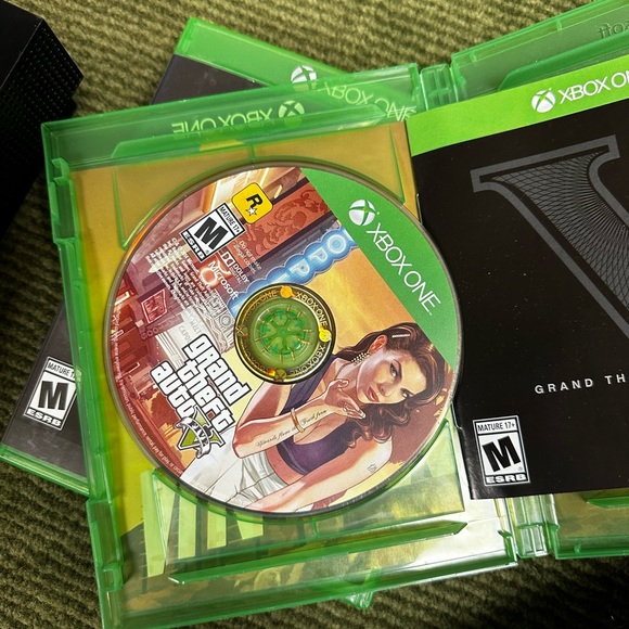 X Box One X with controller and Games